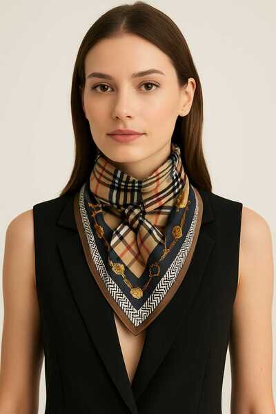 bahia butik aksesuar 70×70 Women's Scarf That Matches Any Combination Due to ...