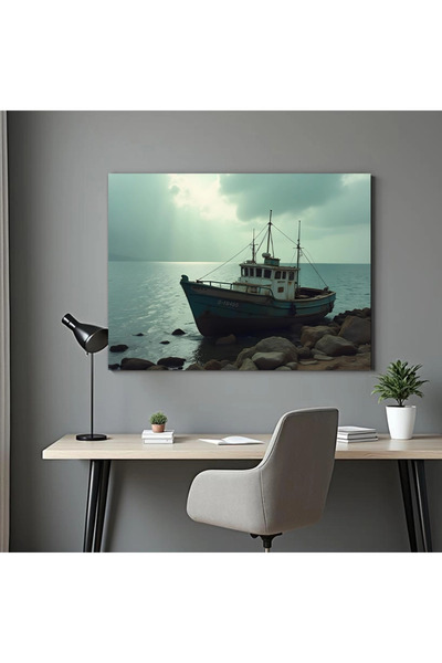 Printees Tablou - Vaporaș la mal