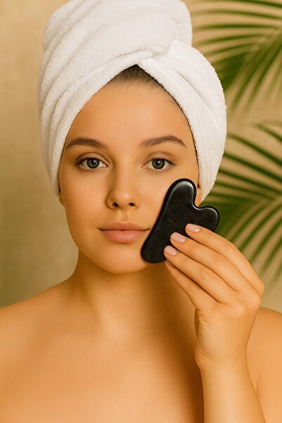 Yasamtohumu Onyx Stone Gua Sha (piatră pentru masaj facial) (58112)