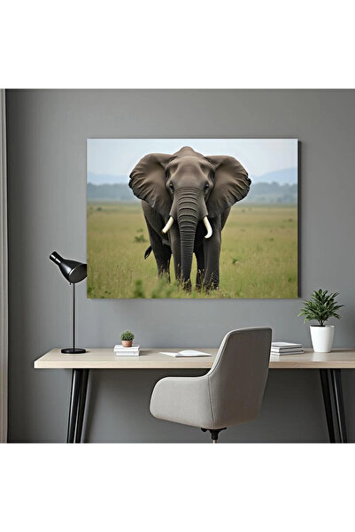 Printees Tablou - Elefant - Canvas pe șasiu - 40x30 cm