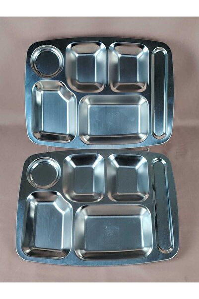 AR 2-piece divided serving plate set for hotels and restaurants, 27x36