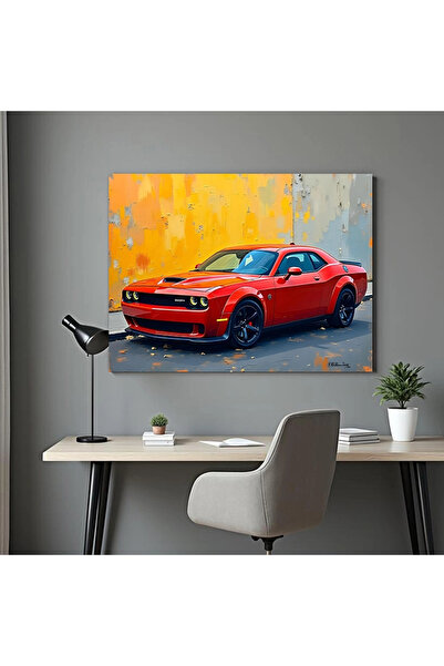 Printees Painting - Challenger - Canvas on chassis