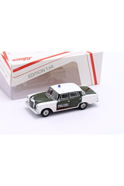 Schuco Macheta auto Mercedes-Benz 200 (W110) Police 1961 1:64