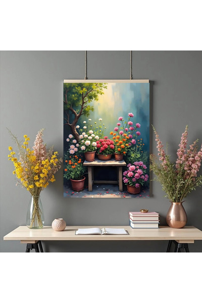 Printees Tablou - Ghivece cu flori