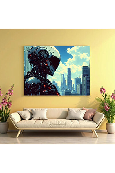 Printees Tablou - Profil de robot