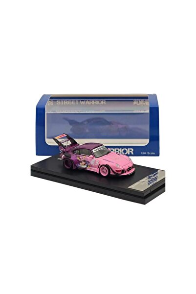 STREET WEAPON Macheta auto Porsche Rwb 993 Majin Buu Pink 1:64