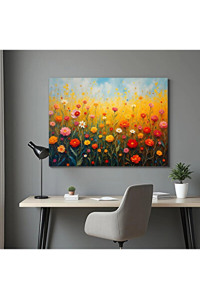 Printees Tablou - Decor Flori - Canvas pe șasiu - 40x30 cm