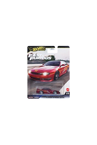 HOT WHEELS Macheta auto Nissan 240SX (S14) Rosu Fast & Furios1:64 Hotwheels