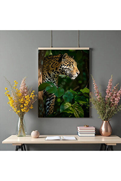 Printees Tablou - Leopard - Canvas pe șasiu