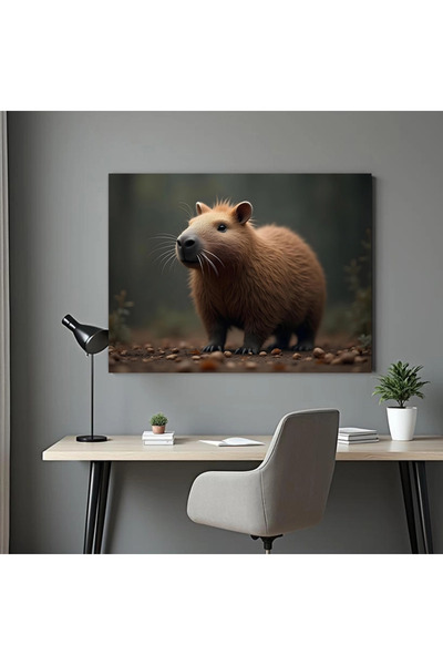 Printees Tablou - Capibara - Canvas pe șasiu - 40x30 cm