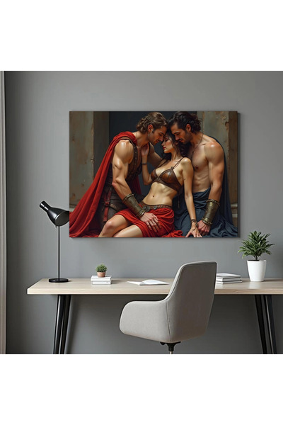 Printees Tablou - Iubire pentru amândoi - Canvas pe șasiu - 40x30 cm