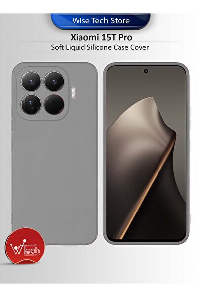Wtech Xiaomi 15T Pro 5G 2025 Soft Liquid Silicone Case Cover