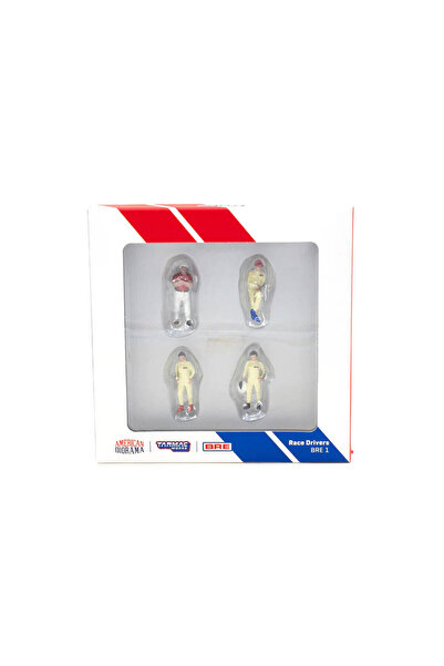 Tarmac Set Figurine Race Drivers Brock Racing Enterprises 1:64