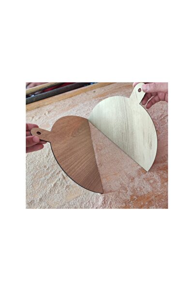 mars tasarım KOLAY LAHMACUN VE PİZZA KÜREĞİ - 2 Lİ - 3 MM MDF AHŞAPTAN ÜRETİL...