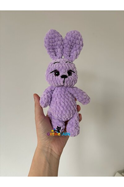 OEM Binky, micul iepuraș – Jucărie de pluș croșetată manual | Cadou amigurumi moale pentru copii