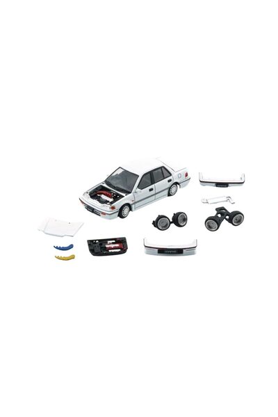 BM Creations Honda Civic ef2 Λευκό 1991 μοντέλο αυτοκινήτου 1:64