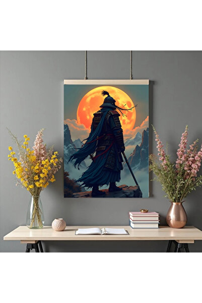 Printees Tablou - Samurai la apus de soare