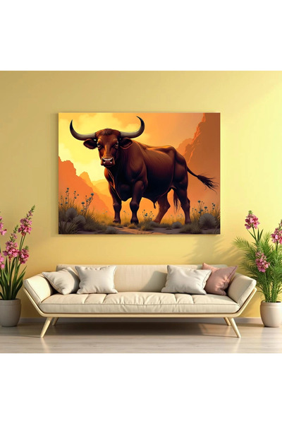 Printees Tablou - Taurul - Canvas pe șasiu