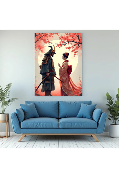 Printees Tablou - Despărțirea înainte de luptă - Canvas pe șasiu - 40x30 cm