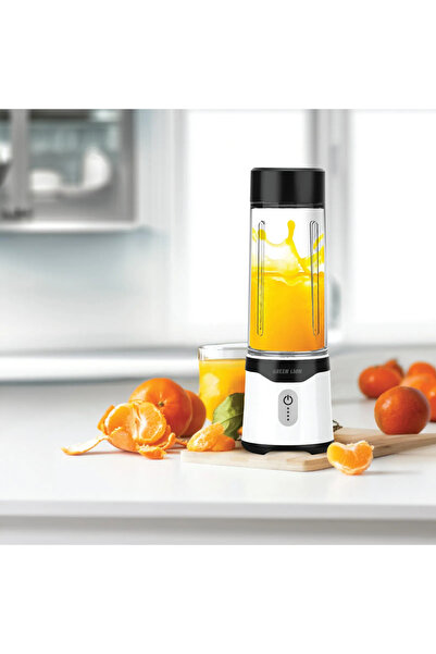 Green Lion خلاط سمر ميت المحمول - أسود وأبيض