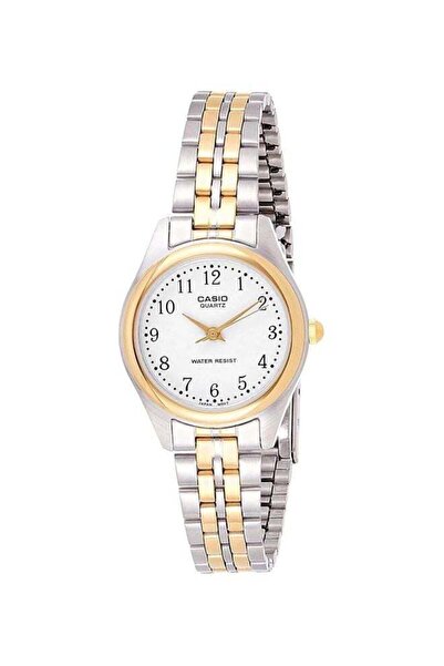 Casio Women's Enticer Analog Watch LTP-1129G-7B - 32 mm - Silver/Gold