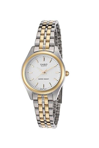 Casio Women's Water Resistant Stainless Steel Analog Watch LTP-1129G-7A
