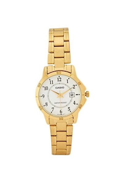 Casio Women's Stainless Steel Analog Wrist Watch LTP-V004G-7BUDF