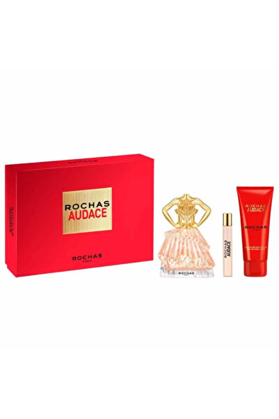ROCHAS Audace Eau De Perfume Spray 90ml Set 3 Pieces