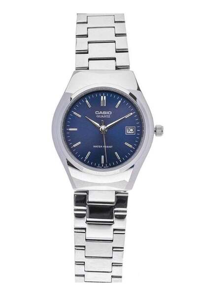 Casio Women's Stainless Steel Analog Watch LTP-1170A-2ARDF - 28 mm - Silver