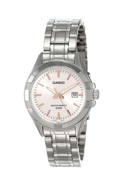 Casio ساعة يد نسائية تناظرية من الفولاذ المقاوم للصدأ LTP-1308D-4AVDF