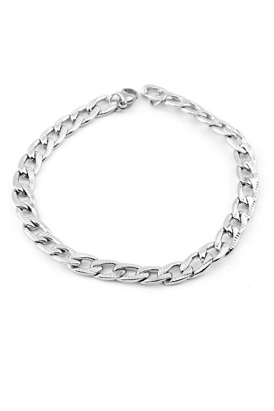 3Ecoswear سوار رجالي من الفولاذ (19 سم)