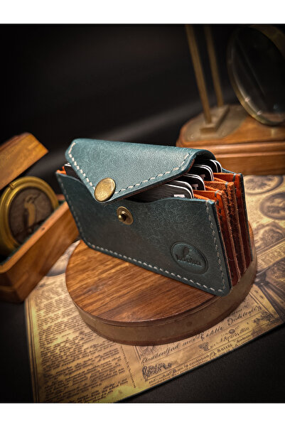 Leather KOOKA- EL YAPIMI HAKİKİ DERİ AKORDİYON KATLIK&CÜZDAN