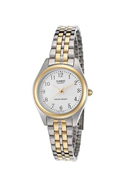 Casio ساعة نسائية من إنتيسر - مقاومة للماء، موديل LTP-1129G-7BRD - 32 مم - فض...