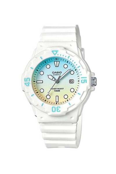 Casio Women's Resin Analog Wrist Watch LRW-200H-2E2VDR - 34 mm - White