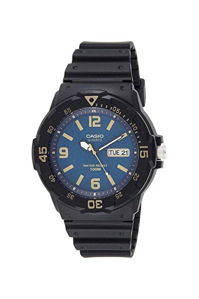Casio Men's Water Resistant Analog Watch MRW-200H-2B3VDF - 45 mm - Black