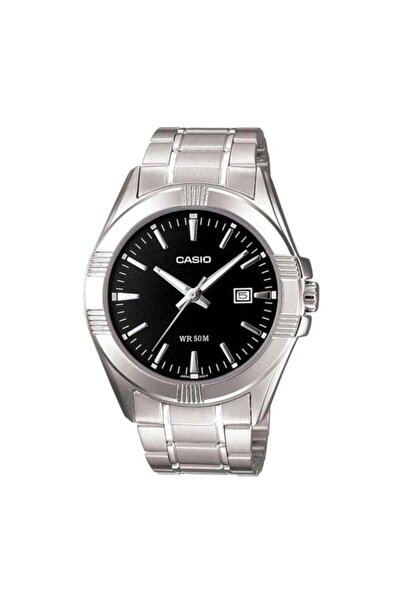 Casio Men's Stainless Steel Analog Watch MTP-1308d-1a - 49 mm - Silver