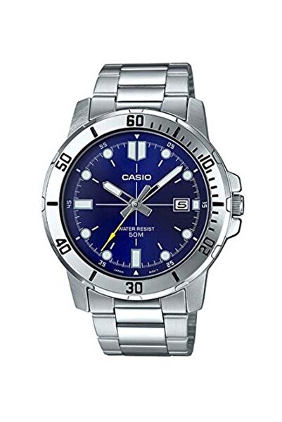 Casio Men's Stainless Steel Analog Wrist Watch MTP-VD01D-2EVUDF