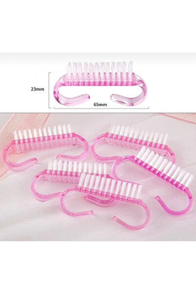 Anıl Gel Polish Tırnak Temizleme Fırçası ; Tırnak Bakımı Toz Temizleme Fırçası (5 Adet)