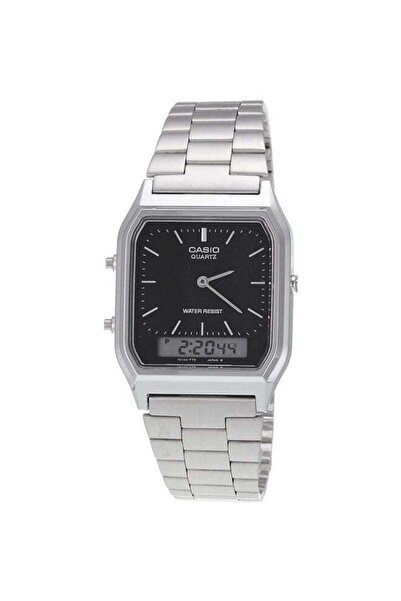 Casio Men's Stainless Steel Analog & Digital Wrist Watch AQ-230A-1DMQY - 28 m...