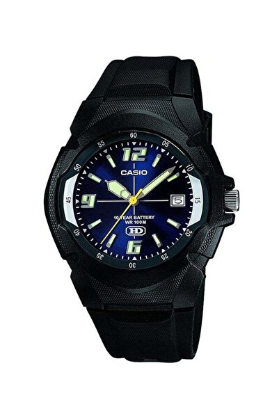 Casio Men's Silicone Analog Wrist Watch MW-600F-2AVDF - 42 mm - Black