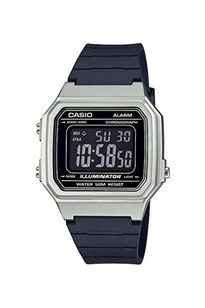 Casio Resin Digital Watch W-217HM-7BVDF - 41 mm - Black