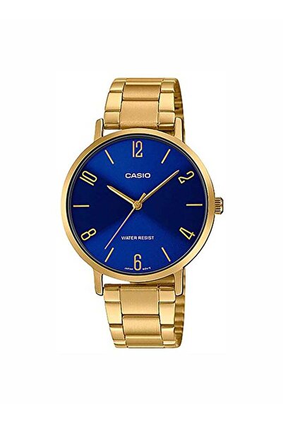 Casio Women's Stainless Steel Analog Quartz Wrist Watch LTP-VT01G-2BUDF Navy/...