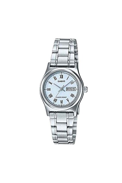 Casio Women's Stainless Steel Analog Watch LTP-V006D-2B - 25 mm
