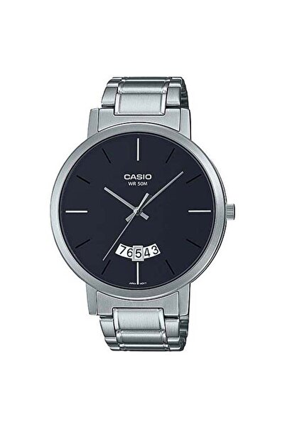 Casio Men's Wrist Watch MTP-B100D-1EVDF - 43 mm - Silver