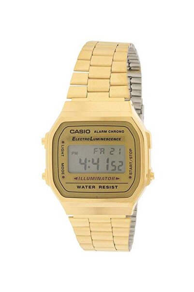 Casio Men's Stainless Steel Digital Wrist Watch A168WG-9E