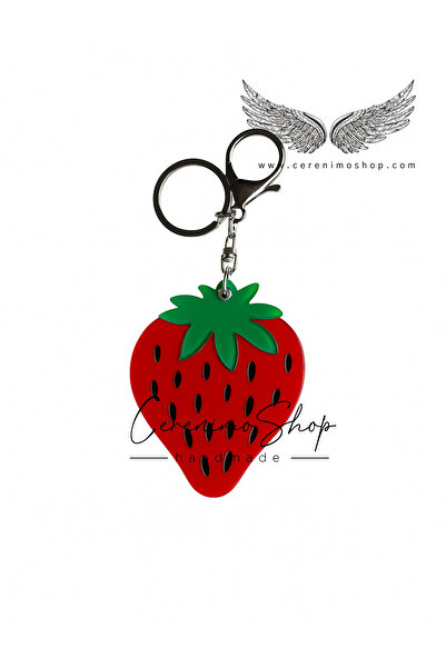 Cerenimo Shop سلسلة مفاتيح وتعليقة حقيبة بتصميم مرآة وشخصيات ملونة