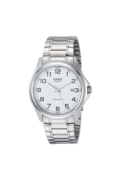 Casio Men's Stainless Steel Quartz Analog Watch MTP-1183A-7BDF - 34 mm - Silver