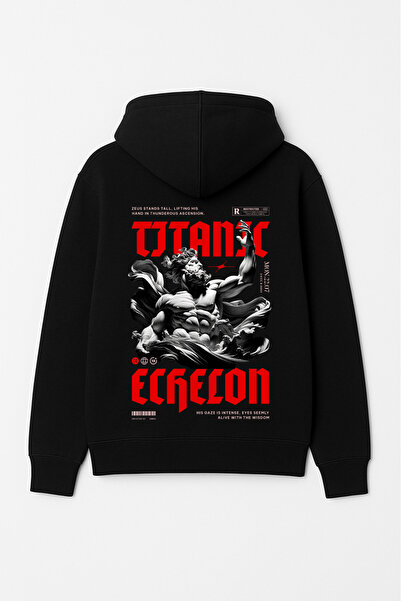 CALKARCOLLECTION تيتانيك إشيلون للجنسين بغطاء رأس سويت شيرت (هودي)