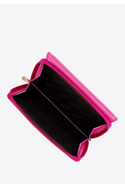 Wittchen Woman Large women's wallet made of leather fuchsia fuchsia leather