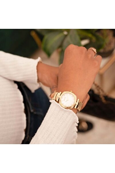 LIGANT Women's gold stainless steel watch